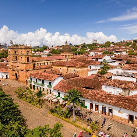Posada Del Campanario Barichara Eksteriør bilde